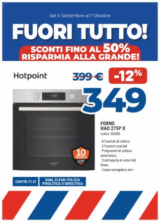 FORNO HOTPOINT ARISTON HAO275PX